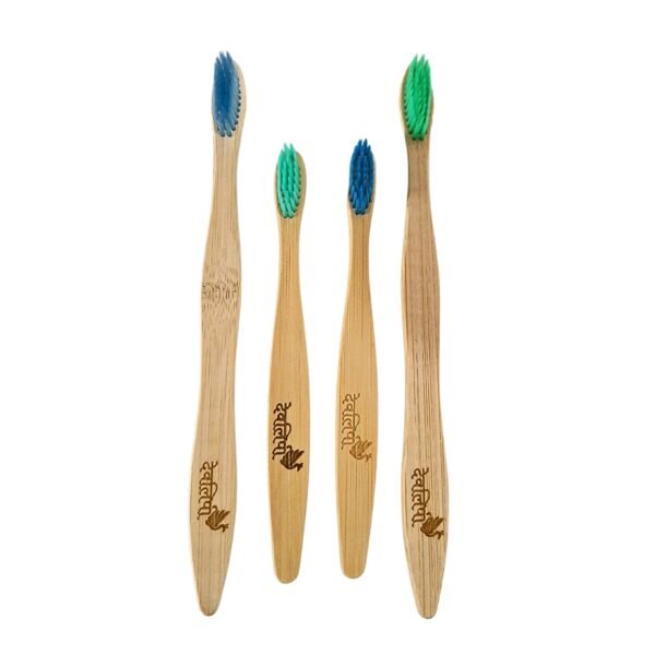 Bamboo toothbrush Family pack