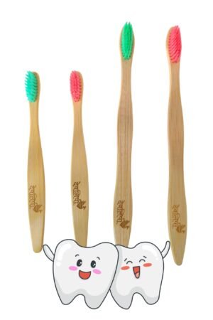 Bamboo toothbrush Family pack