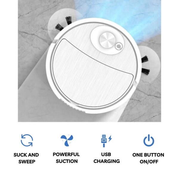 The Ultimate Robot Vacuum Cleaner for Effortless Cleaning, Automatic cleaning - Image 3