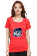 Star gazing : Cute Cotton Round Neck T-Shirts for Women
