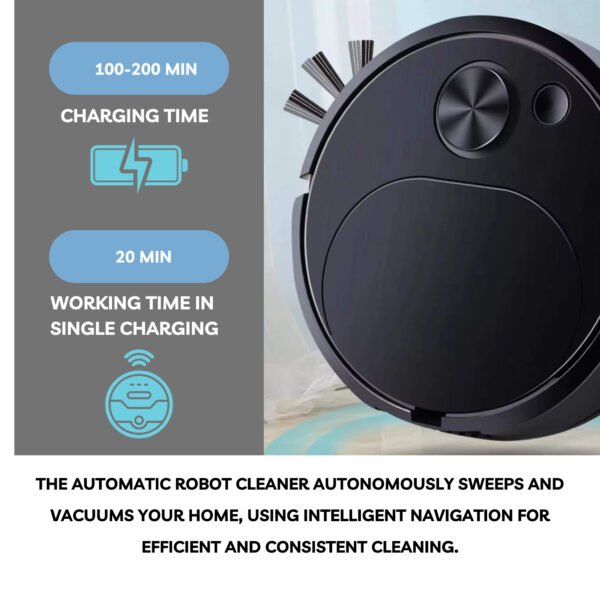 The Ultimate Robot Vacuum Cleaner for Effortless Cleaning, Automatic cleaning - Image 4