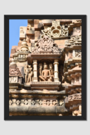 Divine Inspiration: Wall Arts of Hindu Temple Sculptures - 18x24