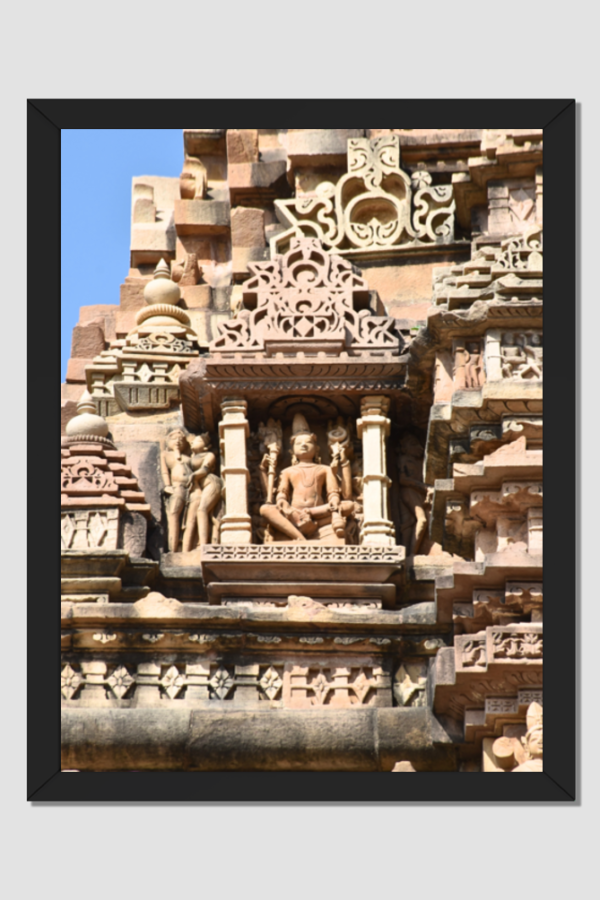 Divine Inspiration: Wall Arts of Hindu Temple Sculptures - 18x24