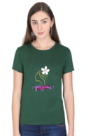 Gorgeous Chic: Round Neck T-Shirts for Women in 100% Cotton
