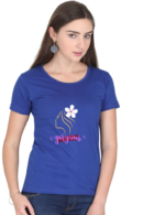 Gorgeous Chic: Round Neck T-Shirts for Women in 100% Cotton