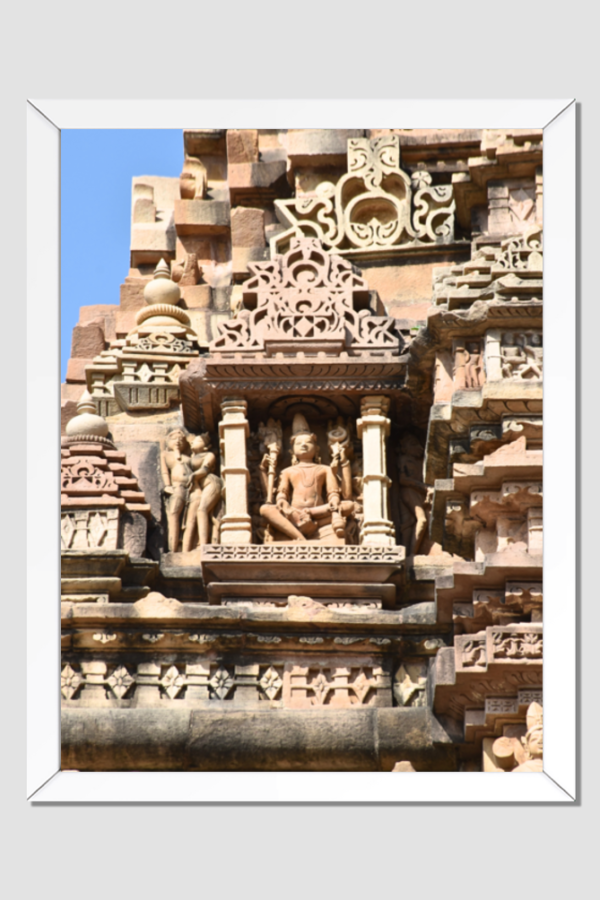 Divine Inspiration: Wall Arts of Hindu Temple Sculptures - 18x24 - Image 2