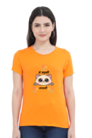 Cute T-shirt, Classic Round Neck T-shirt for Women