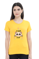 Cute T-shirt, Classic Round Neck T-shirt for Women