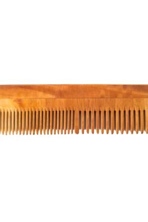 Wooden Dual lily comb