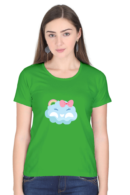 Cute & Comfortable: Women’s 100% Cotton Round Neck T-Shirt