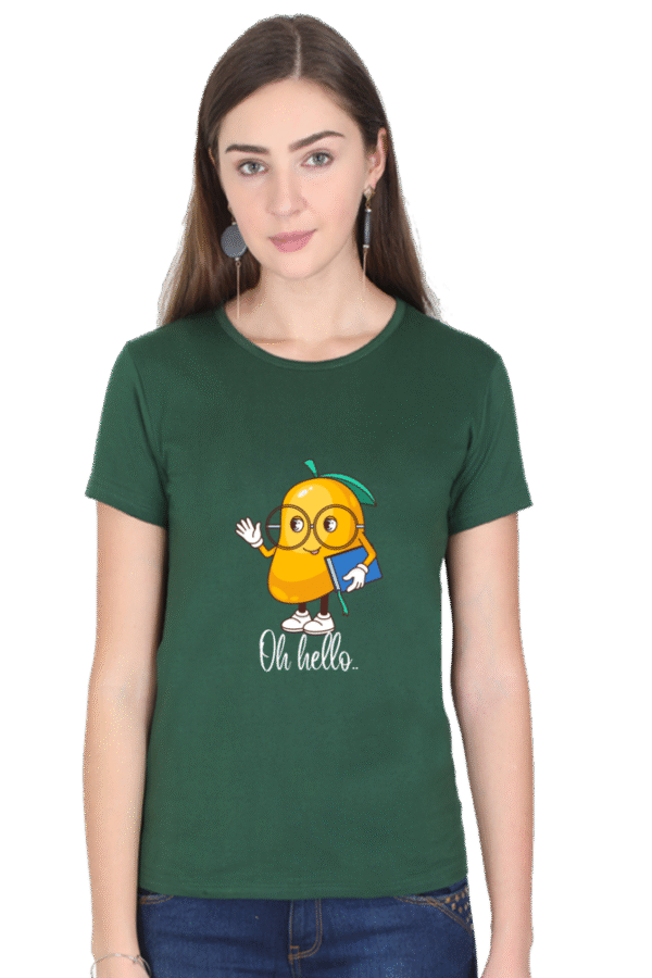 Women's Classic Round Neck T-Shirt - Image 8