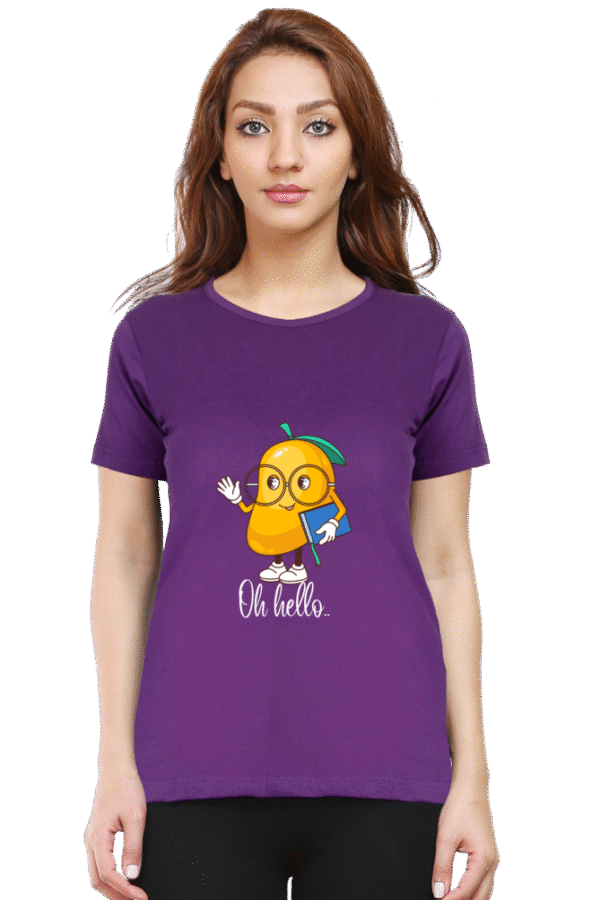 Women's Classic Round Neck T-Shirt - Image 4