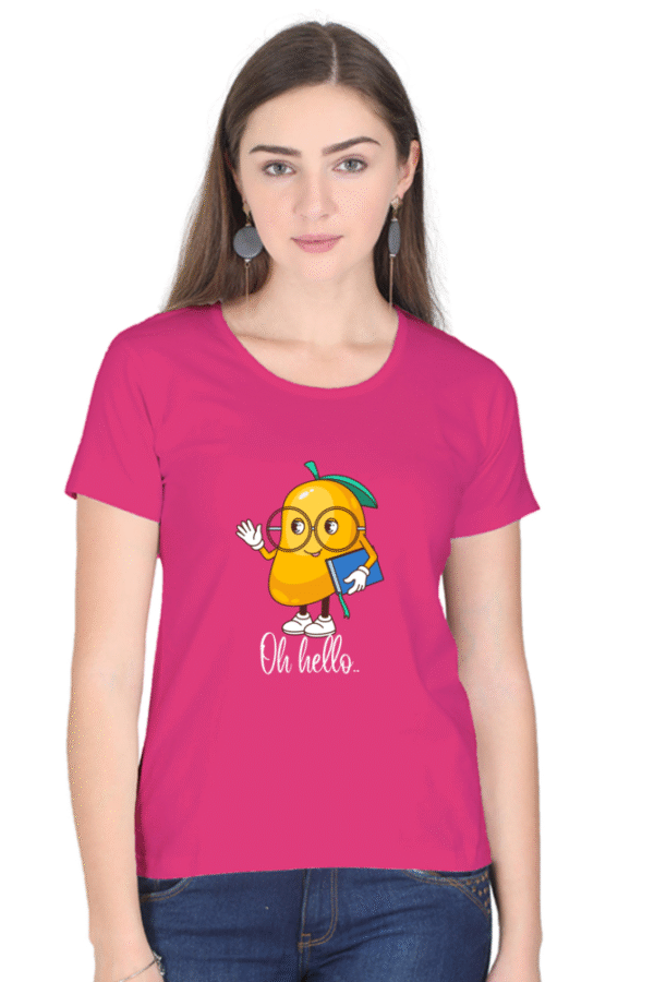 Women's Classic Round Neck T-Shirt - Image 2