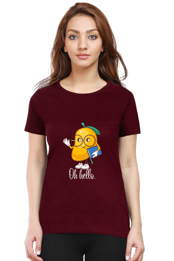 Women's Classic Round Neck T-Shirt - Image 5